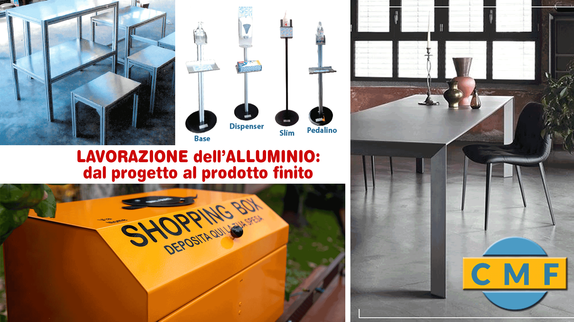 CMF profili - Lavorazioni dell'alluminio